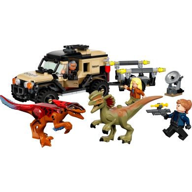 Конструктор Перевозка пирораптора и дилофозавра LEGO Jurassic World 76951