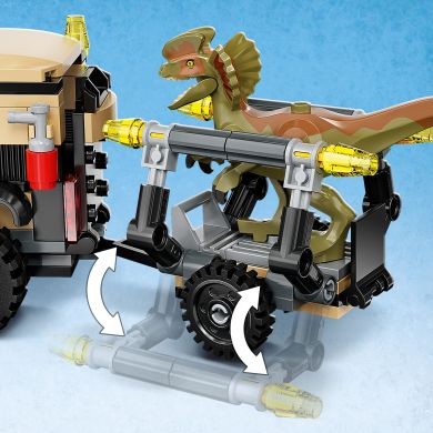 Конструктор Перевозка пирораптора и дилофозавра LEGO Jurassic World 76951