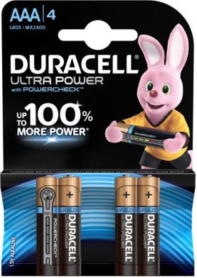 Щелочные батарейки Duracell Ultra Power AAA 1.5В LR03 4 шт 5005818