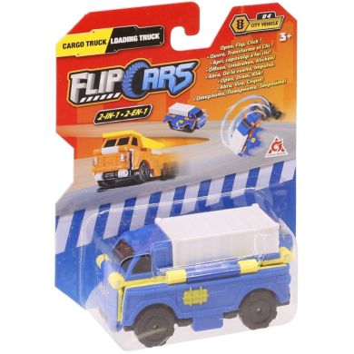 Машинка-трансформер Flip Cars 2в1 Вантажівка і навантажувач EU463875-12