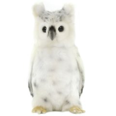 Мягкая игрушка Белая сова, высота 18 см. Hansa 6155