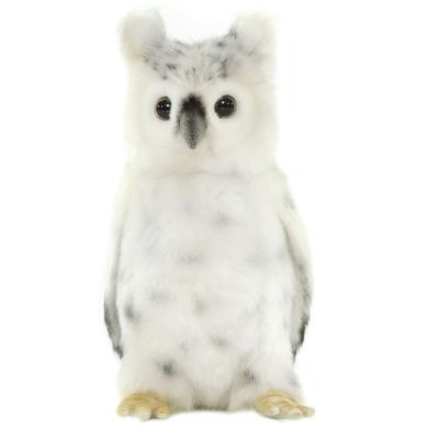 Мягкая игрушка Белая сова, высота 18 см. Hansa 6155