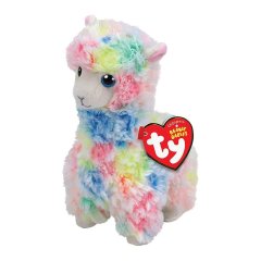 М'яка іграшка TY Beanie Babies Різнобарвна лама Lola 15см TY 41217