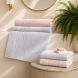 Набір для хамаму з 4 рушників LINE SOFT, синій / пудровий Karaca Home 1000242234002