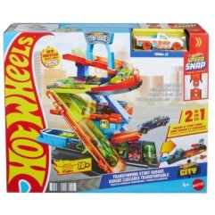 Гараж-трансформер для трюков Hot Wheels JHL94