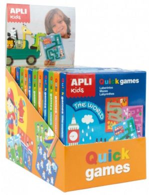 Набір настільних ігор ApliKids для навчання і подорожей 8410782152347