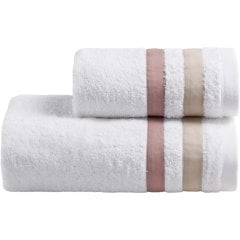 Набор полотенец ANTIGUA (60*110см, 40*60см)MARGOT Белый Biancoperla