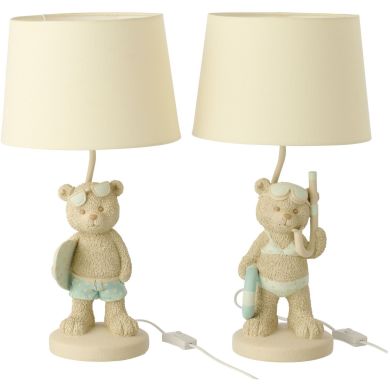Настольная лампа детская BEAR BEA (26x26x48см) J-LINE 60343