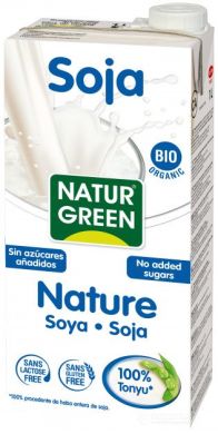 Органічне рослинне молоко NaturGreen Соєве без цукру 1 л 932909