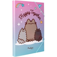 Папка для работы Yes картонная A4 Pusheen 500236