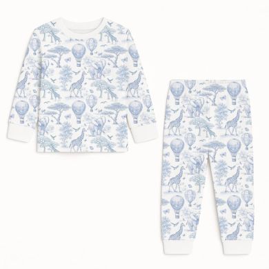 Пижама My Little Pie Africa Blue Toile 12/18 месяцев (80-86) PJ001
