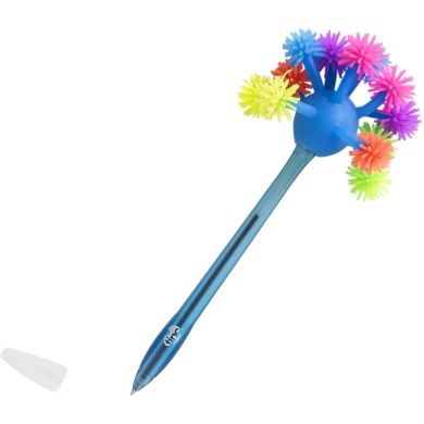 Ручка-тянучка многоцветная синяя Multi-Fuzzy со светом Tinc MFUZPNBL