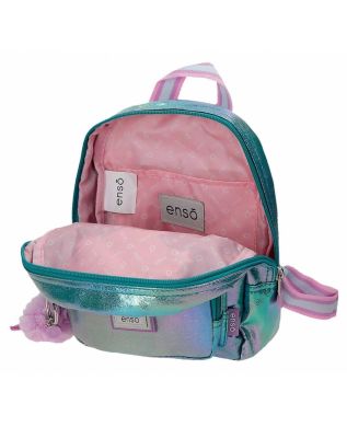 Рюкзак для дівчинки «Русалка» зелений 19x23x8 Enso 9052021
