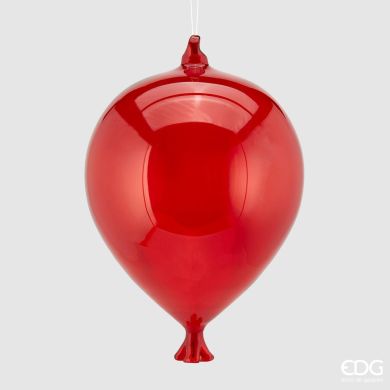 Скляна куля EDG Повітряна куля червоний H27 D18 683446,40