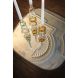 Свічник CERCHIANDO два кільця &Oslash; 8x23.5H Rituali Domestici U30784098P00