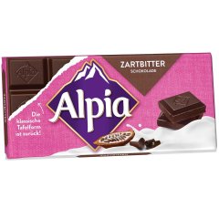 Темний шоколад 100 г Alpia 786292 4001743021822