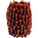 Ваза красно-оранжевая керамическая FISH, D25x32,5см Fancy home collection 270-620