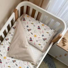 Змінна постіль Baby Mix Ракети Msonya 391757