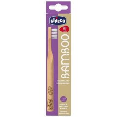 Бамбукова зубна щітка Chicco Фіолетова 10623.00.30 2900990815555, Фіолетовий