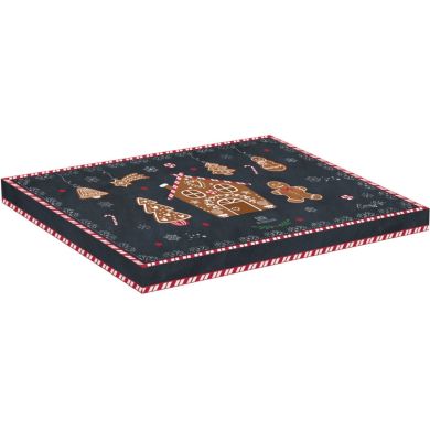 Блюдо 21x25,5см з порцеляни в коробці GINGERBREAD POZZI MILANO 1472GING