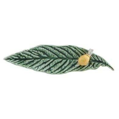 Блюдо узкое Countryside Leaves Bordallo Pinheiro 25см 65024082