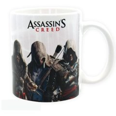 Чашка Assassin's Creed Group (Ассасины), 320 мл Abystyle ABYMUG102, Белый