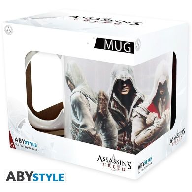 Чашка Assassin's Creed Group (Асасини), 320 мл Abystyle ABYMUG102, Білий