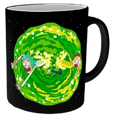 Чашка хамелеон RICK AND MORTY Portal (Рік і Морті) 320 мл MGH0053