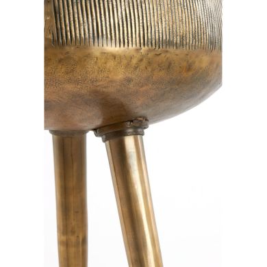 Декоративний вазон &Oslash;75x149 cm MARIELLE gold на високій підставці Light&Living 5712385
