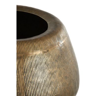 Декоративний вазон &Oslash;75x149 cm MARIELLE gold на високій підставці Light&Living 5712385