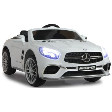 Електромобіль Mercedes-Benz AMG SL65, білий, 2.4МГц, 12В Jamara 460296