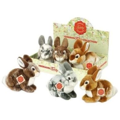 Іграшка м'яка Кролики 19 см Teddy Hermann в асортименті 937593