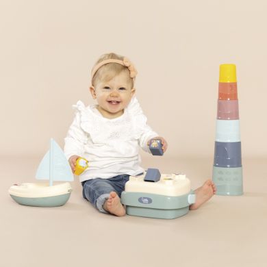 Игровой набор для ванной Smoby Little Развлечения, с аксессуарами, 12мес.+ 140104