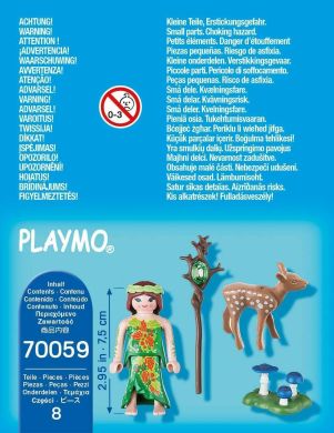 Игровой набор Playmobil Фея с оленем 8 эл 70059