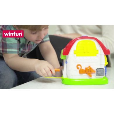 Інтерактивна іграшка-сортер WinFun ВінФан Будиночок з музикою і світловими ефектами 0772-NL