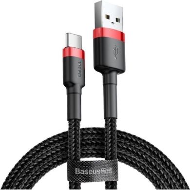 Кабель Baseus USB to Type-C 2A 3m CATKLF-U91 черв/черный