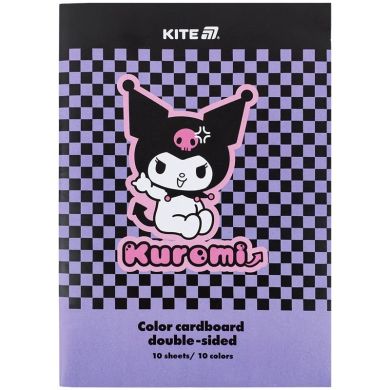 Картон кольоровий двосторонній Kite Kuromi А4 Kite HK24-255-2