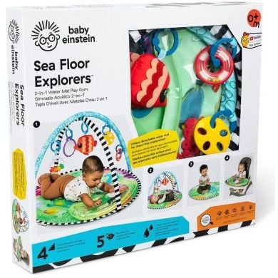 Развивающий коврик 2 в 1 Baby Einstein Sea Floor Explorers 12807