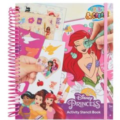 Книжка для раскраски, детская DISNEY Princess Активити DP24356