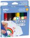 Кольорові маркери для текстилю Apli Kids, 6 кольорів 000017539