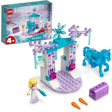 Конструктор Эльза и ледяная конюшня Нокка 53 деталей LEGO Disney Princess 43209