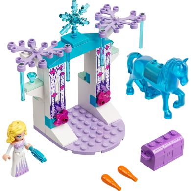 Конструктор Ельза та крижана конюшня Нокка 53 деталей LEGO Disney Princess 43209
