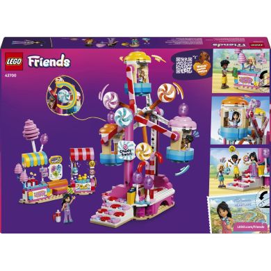Конструктор Колесо обзора с конфетами и капкейками Lego Friends 42700