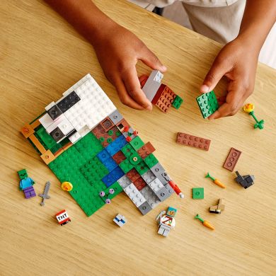 Конструктор Кроличье Ранчо Lego Minecraft 21181