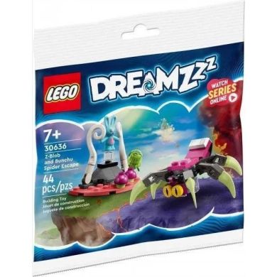 Конструктор LEGO DREAMZzz Втеча Зет-Блоб і Бунчу від павука 30636