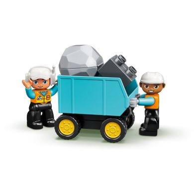 Конструктор LEGO DUPLO Town Грузовик и гусеничный экскаватор 20 деталей 10931