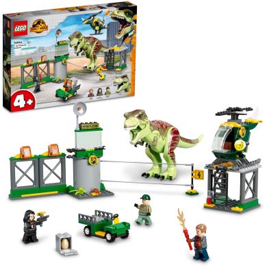 Конструктор Побег Тиранозавра LEGO Jurassic World 140 деталей 76944