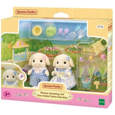 Квіткові кролики-двійнята з аксесуарами для саду Sylvanian Families 5736