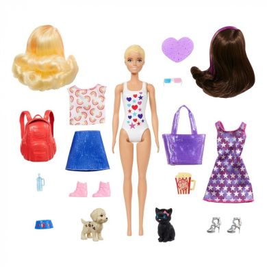 Лялька Barbie Барбі яскраве перевтілення день і ніч в асортименті GPD54