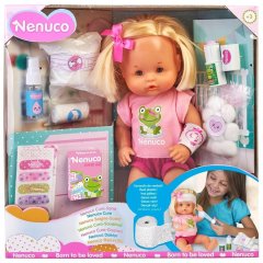 Лялька з набором лікаря, 35 см Nenuco 700016256